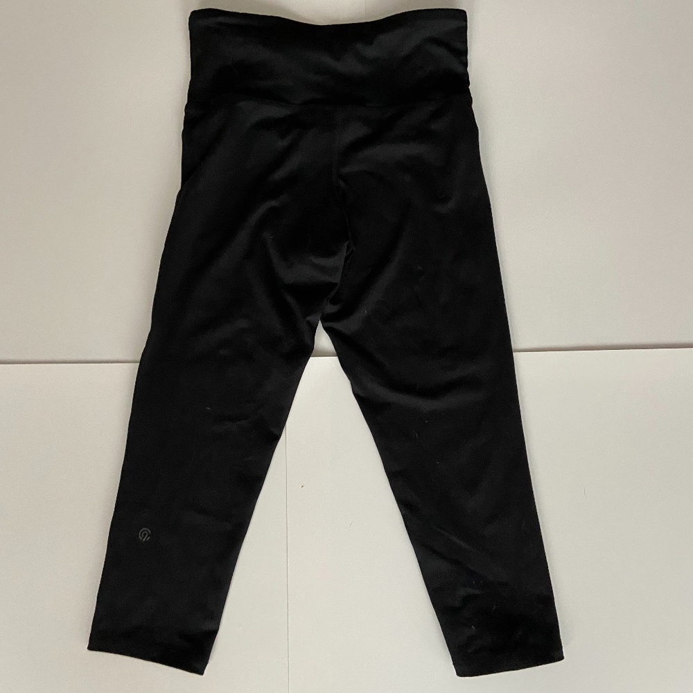 Black Cropped Leggings
